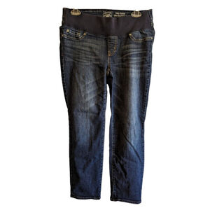 Levi Jeans Womens S Maternity Signature Line Baby Bump Slim Boyfriemd